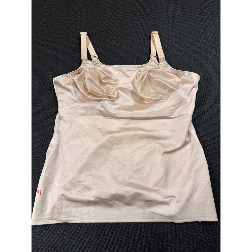 Ruby Ribbon Nursing Cami Size 46 Beige New #3036 Tank Top Level 5 Shapewear